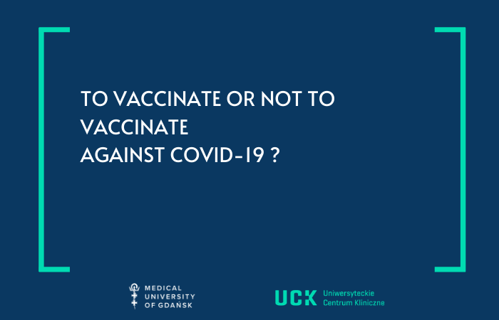 To vaccinate or not to vaccinate against COVID-19?